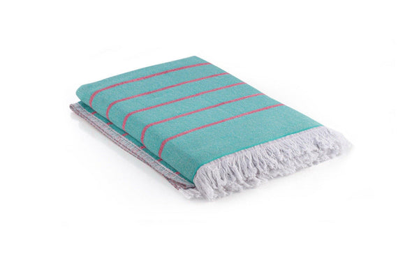 Turkish towel with hanging loop