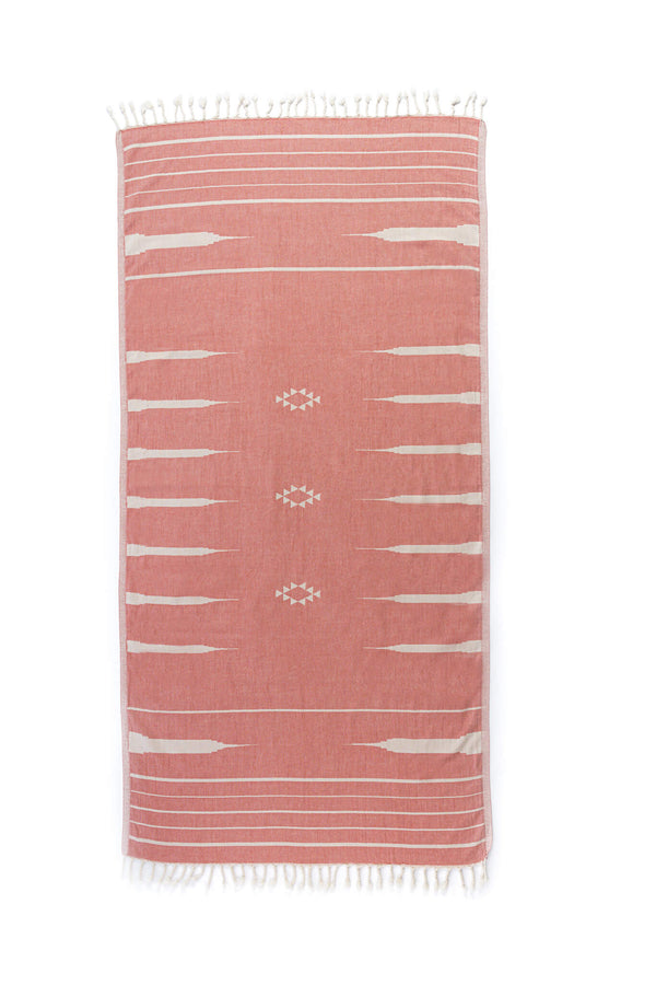 Coco Empire Towel Pink Brick