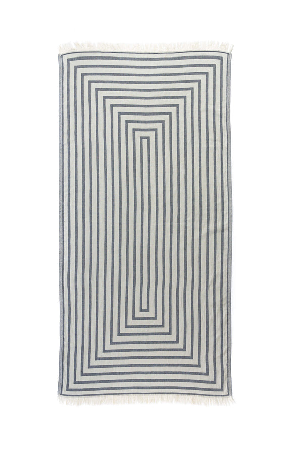 Nested in Midnight Towel