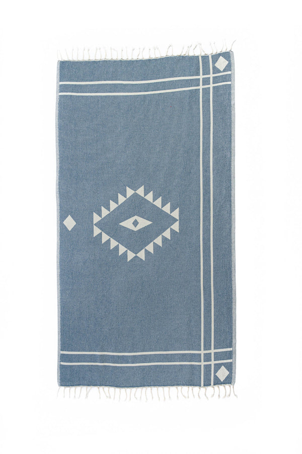 Coco Ojo Towel Azure