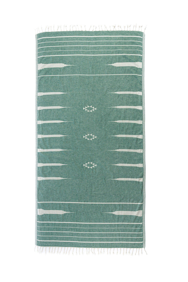 Turkish towel with hanging loop