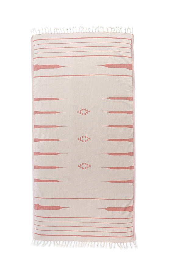 Coco Empire Towel Pink Brick